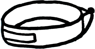 Le bandeau en textile du bandeau Plume pour la respiration